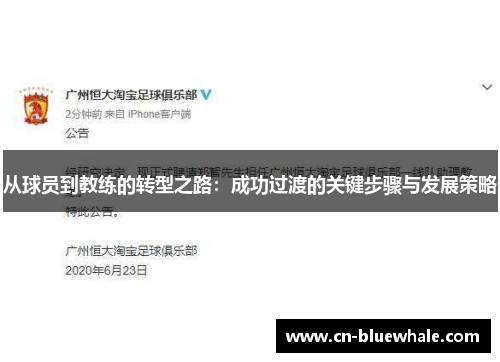 从球员到教练的转型之路：成功过渡的关键步骤与发展策略
