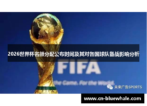 2026世界杯名额分配公布时间及其对各国球队备战影响分析